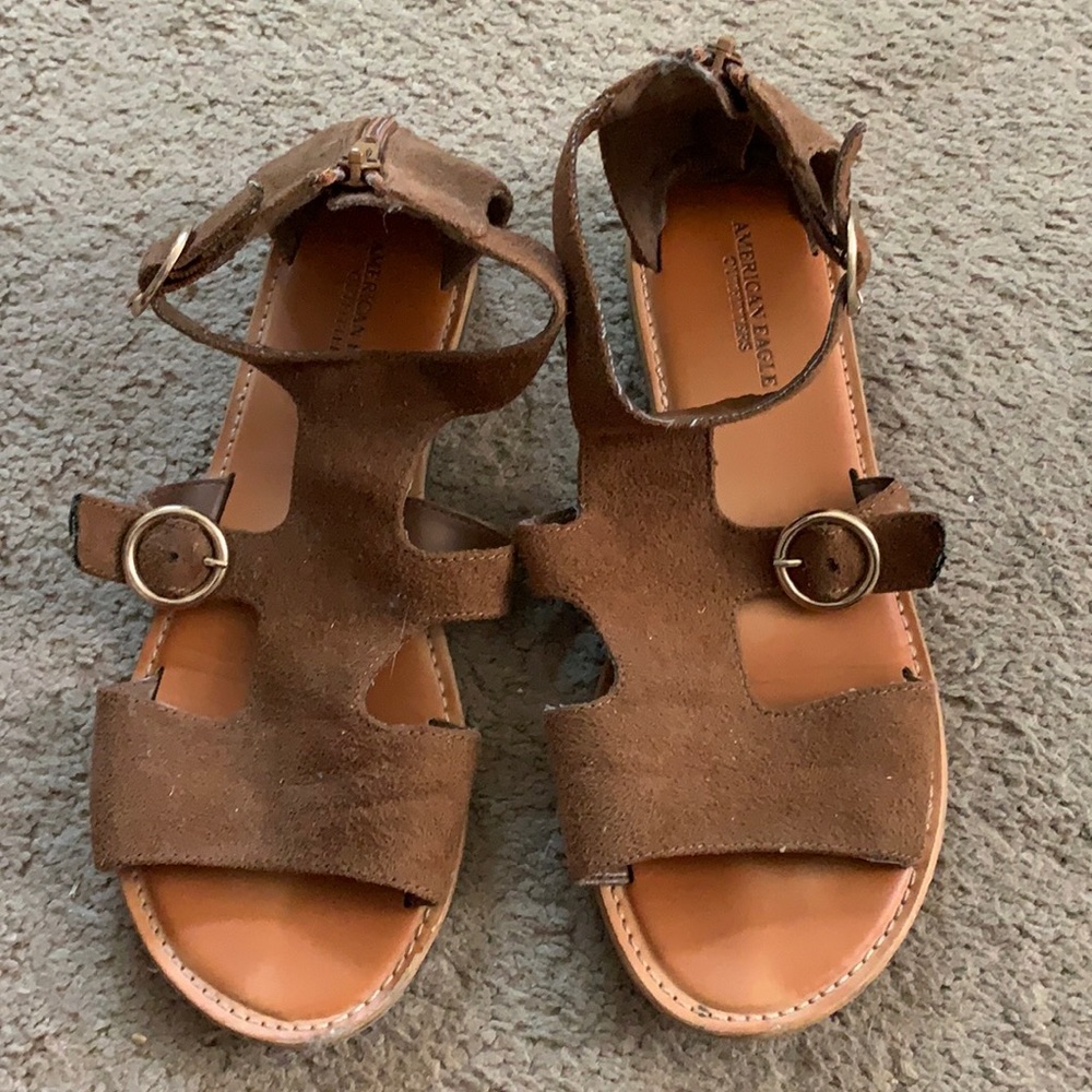 American Eagle gladiator sandals